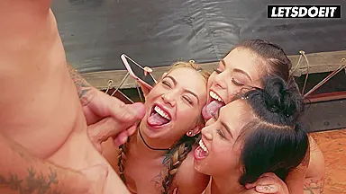 Dirty Orgy Party With Cum Hungry Teens Full With Mr. Pete, Marco Ducati And Kat Dior
