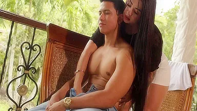 Celeste Alba, Angelica Gomez And Thiago Lopez - Milf Sexologist Provides Therapy To All 18+ On A Field Trip - 15 Min