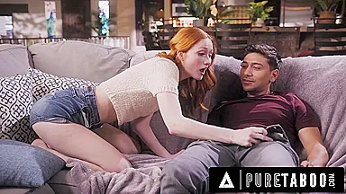 Bella Bends And Scarlet Skies In Furious Milf Caught Stepson Fucking Stepsister On Cam