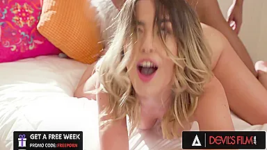 Donny Sins, Musa Phoenix And Chanel Camryn In Hardcore Threesome With Nympho Wife Her Hubby And Their Neighbor