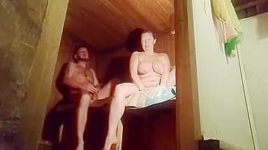 Sex With Stepmom In The Sauna - Crazyfamily 1970