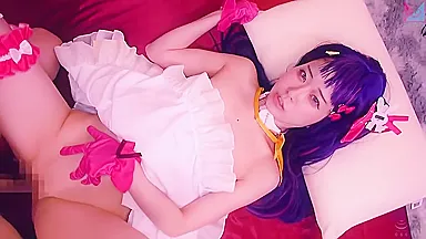 [cpz69-h005] Cosplay Hamehame: Big Breasts And Defeat Goddess In Sperm Pilgrimage