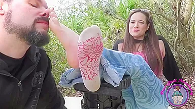 Forest Foot Worship Femdom Porn