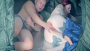 I Caught Stepmom Masturbating In Our Share Tenttaboo Fuck!