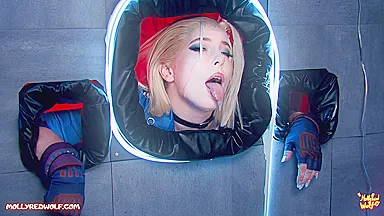 Glory Hole With Creampie And Facial - Molly Redwolf(4k)60fps - Molly Redwolf