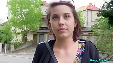 Martin Gun In Student 18+ With Big Tits Fucked Outdoors In The Rain