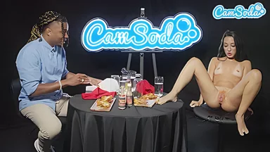 Hot Ones Xxxtra Spicy Porn Parody - Sexy Petite Milf Pours Flaming Hot Sauce On Pussy Lips Bbc - Kaby Snow And Freya Von Doom