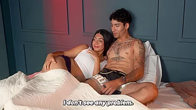 Thiago Lopez In Slim Stepsiblings Know How To Behave When Theyre Home Alone - Veronica Montiel