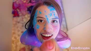 Nico Nice, Master Nico And Jamie Young In Exciting Color Splash Shower Sex - Travel Sex Vlog In Athens