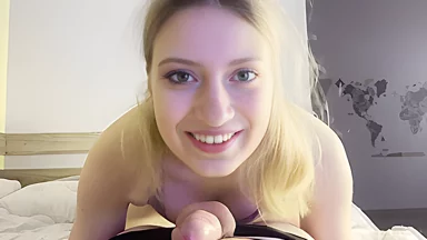 My Stepsister Came To My Room To Cum. Creampie