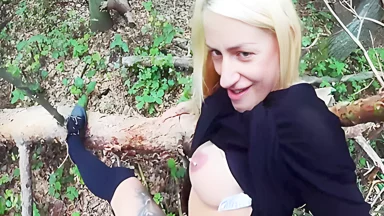 Risky German Outdoor Sex With Hot Blonde Milf With Kevin Karma And Fit Xxx Sandy