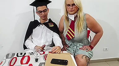 Entiado Didnt Go To Graduation Party To Put His Tiny Penis
