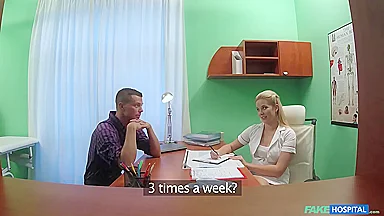 Nikky Dream And Ricky Rascal - Nurse Offer Her Sweet Pussy To Help With Sperm Sample