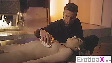 Mike Mancini, Michael Vegas And Michelle Anthony - Fruity Food Play To Erotic Love Making For Arousing