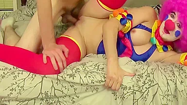 Clown Girl Fucked And Given Facial 17 Min