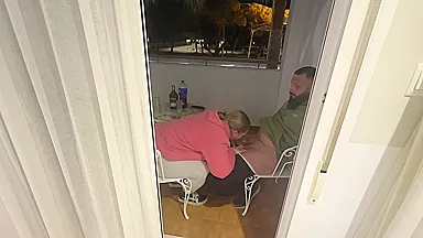 I Offer You A Night In A Hotel In Exchange For Fucking On The Balcony
