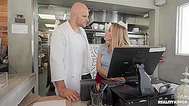 Khloe Kapri In Trailer With Passionate From Work Me Harder