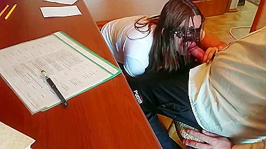 Nika Royal In Jeg Forsogte At Besta Anatomi Eksamen, Men Min Lærer Kom I Sperm I Trusser. Russiske Dialoger