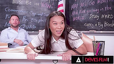 Naughty Student 18+ Fucks With Her Teacher For Great Grades