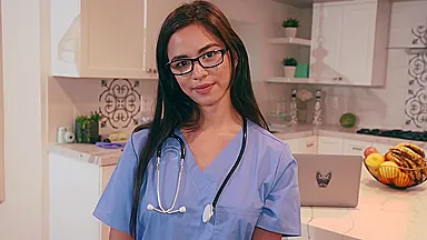 Billy Boston And Scarlett Alexis In The Nurse Sucks The Shaft Perfectly In Pov Video