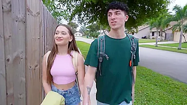 Sera Ryder - A Young Brunette Tried Her Friends Shaft