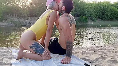 18 Year Old Girl Fulfills My Fantasy Of Having Sex On The Beach(first ) 13 Min