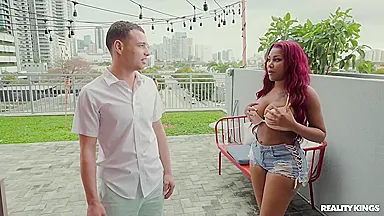 Jordyn Falls In Amoral Black Curvy Babe Jaw-dropping Se