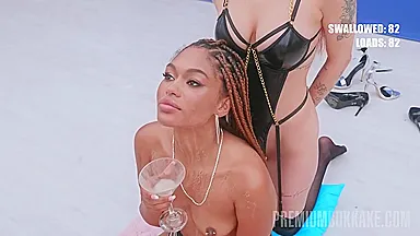 1 - Bukkake With Sara Isabel
