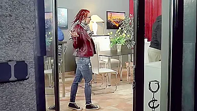 German Blonde With Big Tits Gets Fucked By Two Big Stranger Cocks - ( )