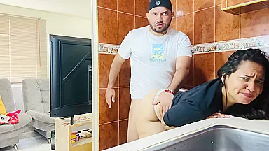 I Like To Be Fucked By My Husbands Stepson. Colombian Stepmother With Big Ass Fucked