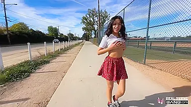 Gets A Teen Creampie