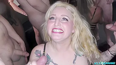 Horny Chubby Stepmommy Bukkake Porn