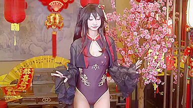 Genshin Cosplay Shibari