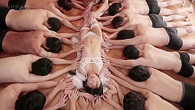 [star-997 25 Cocks And Non-stop Bukkake Creampie Orgy - Matsuri Kiritani