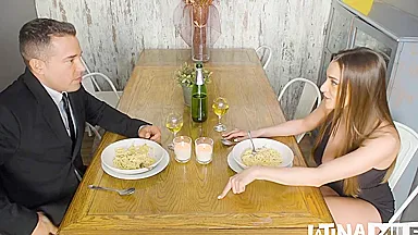 A Beauty With Big Milkings Agrees To Have Sex After Romance