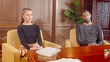 The Black Man Pleased Two Beauties With His Strong Penis