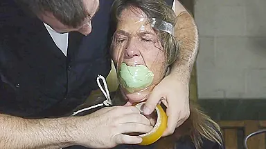 Futilestruggles - Cherry Velvet Grabbed, Spanked, And Gagged Over And Over