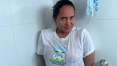 Pov I Discover My Stepmother Masturbating In The Shower And I Fuck Her Before My Stepfather Arrives