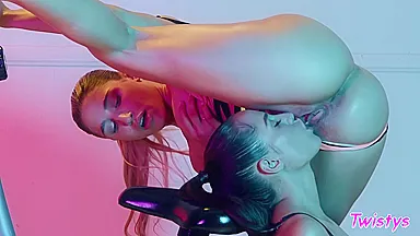 Pair Of Athletic Lesbians With A Huge Sexual Appetit - Desiree Night And Abella Danger