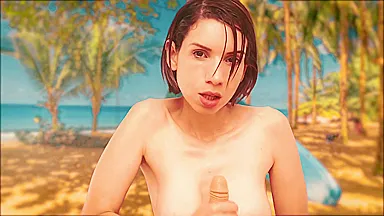 Nude Beach Role Play Sex. Pov Bj And Cowgirl Ride