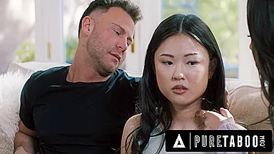 Seth Gamble, Lulu Chu And Kimmy Kimm In Shocked Discovers Bdsm Sex Tape From Neighbors