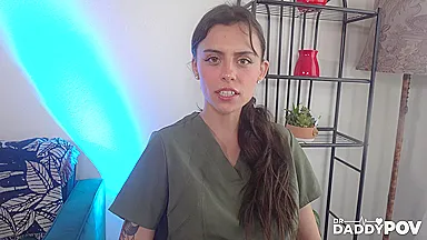 Angel Windell In Gives A Cock Inspection