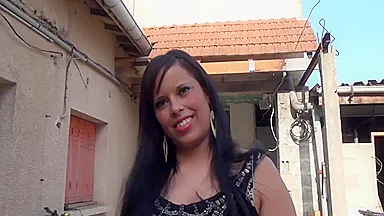 Chubby Algerian Arab Amateur Gets Fucked In Homemade Porn By Three Black Guys
