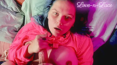 Try-on-haul Turns To Blowjob-n-titfuck For Hot Wife, Ends In Cum Covered Facial(real Amateur Couple)