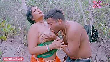 Naughty Indian Bhabhi Couple Humping Outdoor