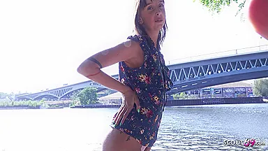 Outdoor Casting Anal Sex With Mature Caught By Police With Joana Intense