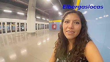 Se Le Vio Tanga Translucida En El Tren Subterrane A Mi Mejor Amiga, No Resisti Nalguearla Sub Eng