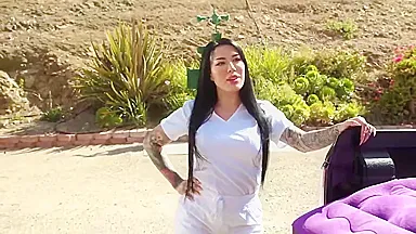 A Quick And Slippery Recovery With James Angel, Lacey Jayne And L L
