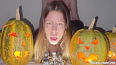 After Such Fucking You Will Definitely Love Halloween!! Try To Watch To The End And Not Cum!