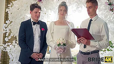A Real Wedding Anal Fuck, Bride Was Nailed By A Toastmaster
